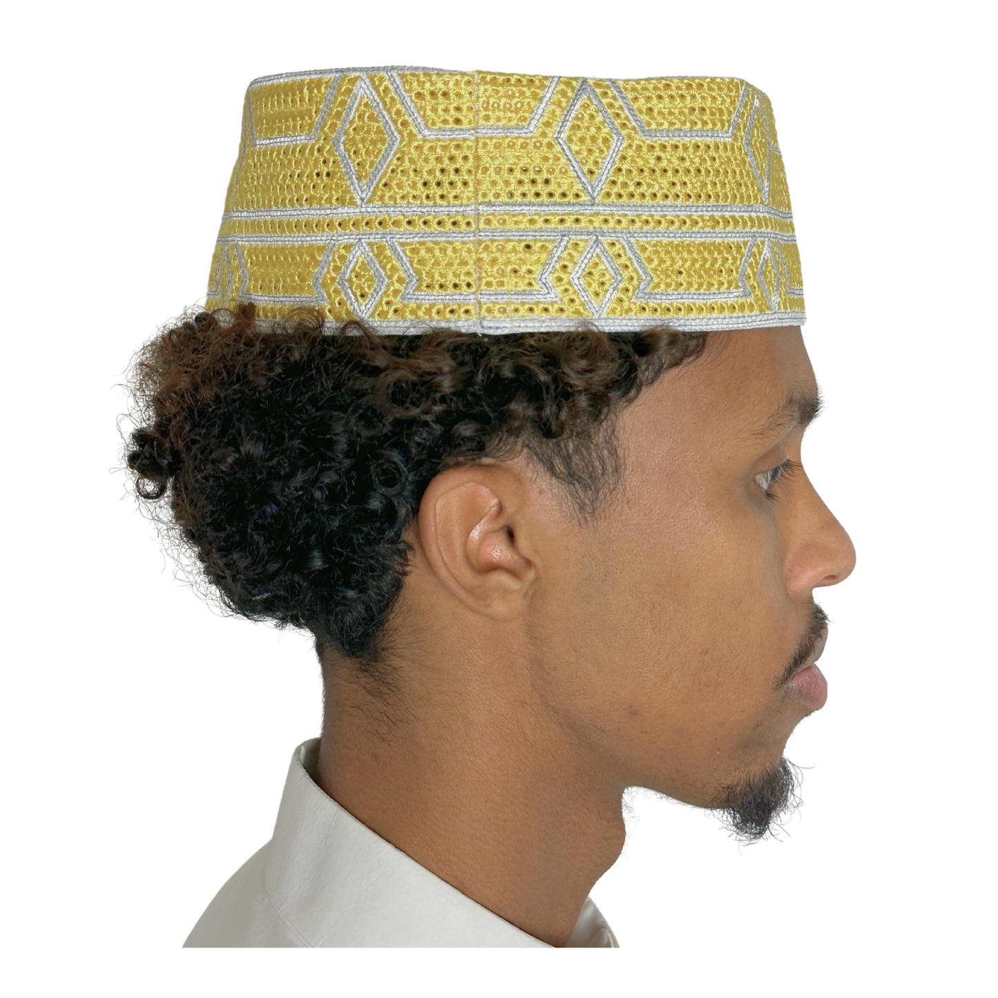 Premium Gold Somali Barawe hat