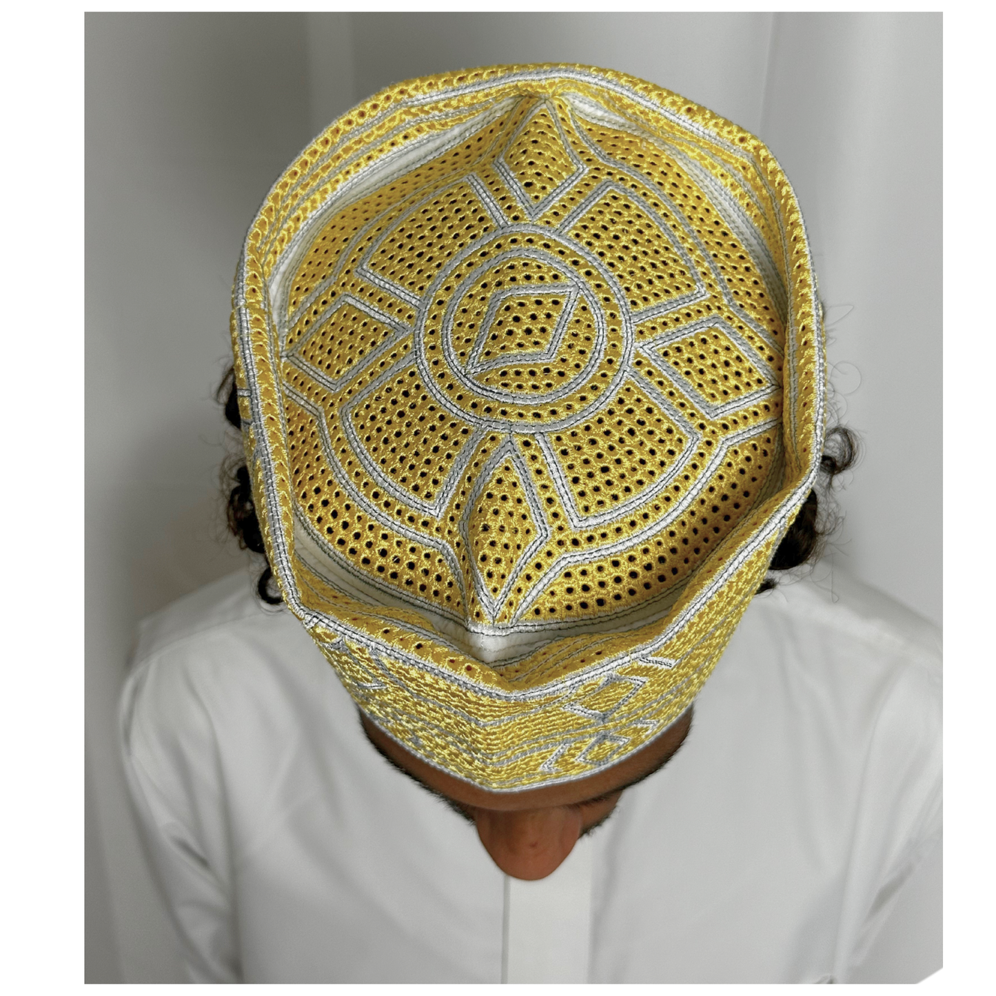 Premium Gold Somali Barawe hat