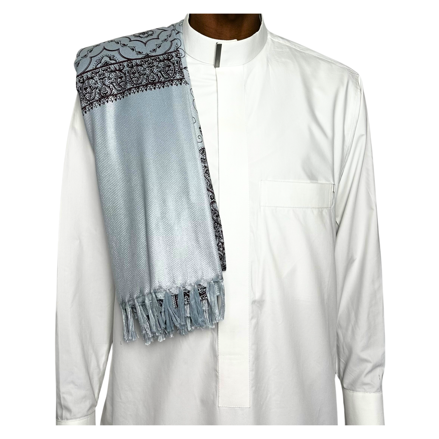 Premium Ocean Blue Somali Shaal
