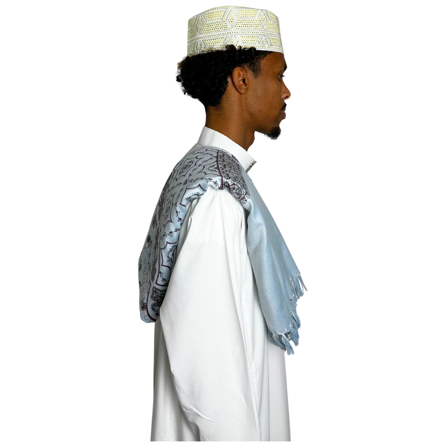 Premium Ocean Blue Somali Shaal