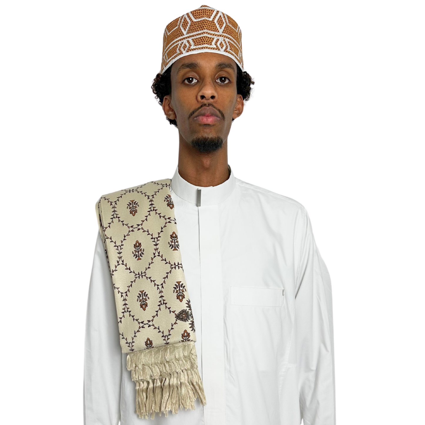 Premium Orange Somali Barawe hat