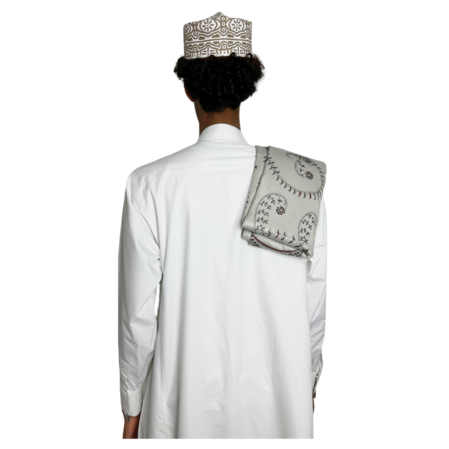 Premium Silver Somali Shaal