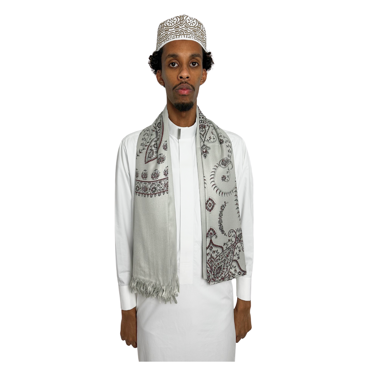Premium Silver Somali Shaal