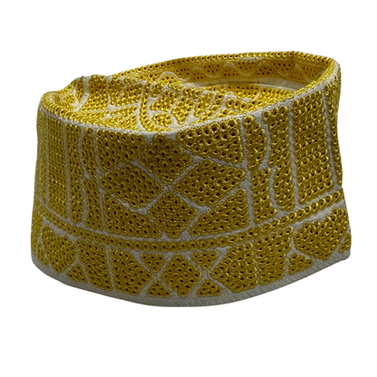 Premium Gold Somali Barawe hat